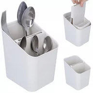 Suszarki do naczyń - Ociekacz na sztućce przybory organizer pojemnik - miniaturka - grafika 1