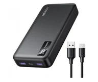 Powerbanki - UGREEN Powerbank 20000mAh B312 PD 20W czarny - miniaturka - grafika 1
