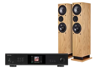 Rotel S14 (czarny) + Response DT8 (dąb) - Zestawy stereo - miniaturka - grafika 1