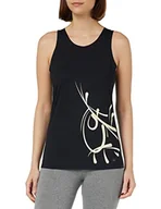 Koszulki i topy damskie - Triumph Women's Flex Smart TOP SSL EX górna część piżamowa, czarna kombinacja, XS, Black Combination, XS - miniaturka - grafika 1