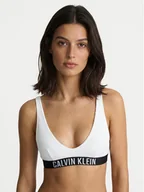 Stroje kąpielowe - Calvin Klein Swimwear Góra od bikini LV00Q61211 Biały - miniaturka - grafika 1