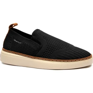 Gant Slip on San Prep z dodatkiem skóry - Slip on męskie - miniaturka - grafika 1
