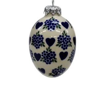 Ceramiczna pisanka duża Ceramika Bolesławiec - Wielkanoc - miniaturka - grafika 1