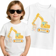 Moda i Uroda OUTLET - KOSZULKA DZIEŃ KROPKI DO SZKOŁY PRZEDSZKOLA DLA DZIEWCZYNKI LUB CHŁOPCA - miniaturka - grafika 1