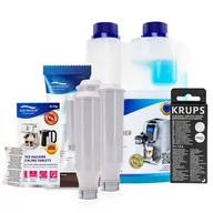 Akcesoria i części do ekspresów do kawy - Zestaw Krups - AL-TES46 3szt, Latteo 500ml, KRUPS XS3000 10 Tabletki, Decalc - miniaturka - grafika 1