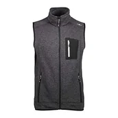 Kurtki męskie - CMP męska kurtka polarowa 3H60947N, Nero-Glacier, 48 - miniaturka - grafika 1