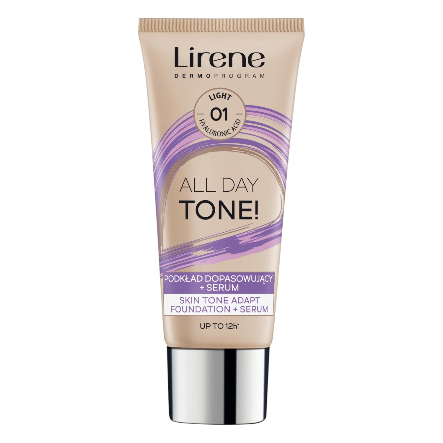 Lirene All Day Tone Podkład dopasowujący + serum, Light