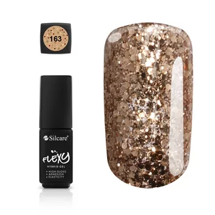 Silcare Flexy Hybrid Gel lakier hybrydowy 163 4.5g - Lakiery hybrydowe - miniaturka - grafika 1