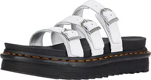 Dr. Martens Sandały damskie Blaire Slide, Biała skóra hydro - 36 EU - Sandały damskie - miniaturka - grafika 1