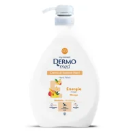 Mydła - Dermomed Energia Mango 1000ml mydło w płynie z mango, orzeźwiający zapach i nawilżenie - miniaturka - grafika 1