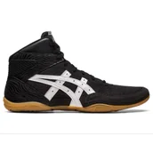 Kimona, stroje i obuwie - Buty Zapaśnicze Bokserskie Asics Matflex 7 Black/White - miniaturka - grafika 1