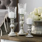 Świeczniki - Świecznik, zestaw 3 szt. Celestin - miniaturka - grafika 1