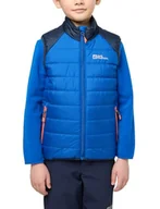 Kurtki i płaszcze dla chłopców - Jack Wolfskin ZENON VEST K kurtka dziecięca, unisex, crisp cobalt, - miniaturka - grafika 1