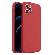 Etui i futerały do telefonów - Wozinsky Color Case silikonowe elastyczne wytrzymałe etui iPhone 11 Pro czerwony - miniaturka - grafika 1