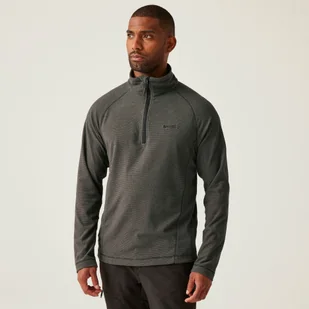 Regatta Polar męski z suwakiem 1/2 Montes Brązowy, Rozmiar: 2XL - Bluzy męskie - miniaturka - grafika 1