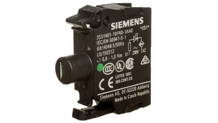 Siemens Oprawka z LED zielona 230V AC montaż czołowy Sirius ACT 3SU1401-1BF40-1AA0 3SU1401-1BF40-1AA0 - Inne akcesoria elektryczne - miniaturka - grafika 2