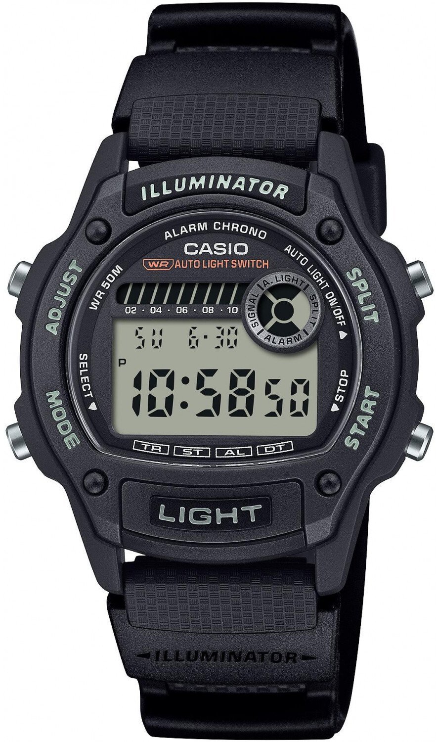 Zegarek męski Casio W-220H-1AVEF czarny