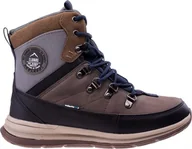 Śniegowce damskie - Damskie buty zimowe Elbrus HIEROO MID WP WO'S 9032-SAND/BROWN sand/brown/light navy/mid grey/black rozmiar 37 - miniaturka - grafika 1