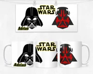 Kubki - KUBEK Z NADRUKIEM - REZENT STAR WARS DLA FANA+IMIĘ - miniaturka - grafika 1