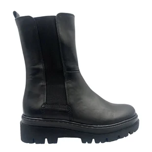 Buty damskie botki Gabor 72.751.07 rozmiar 35,5 czarne skórzane - Botki damskie - miniaturka - grafika 1
