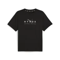 Koszulki sportowe damskie - Damska koszulka PUMA x HYROX CLOUDSPUN PUMA Black - miniaturka - grafika 1