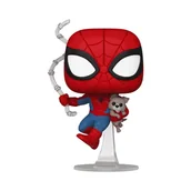 Figurki dla dzieci - Spider-Man POP&Buddy! Movies Vinyl Figures Spidey w/Sandwich(Dog) 9 cm - miniaturka - grafika 1