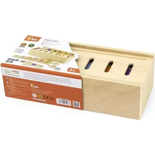 Viga 44503 Sorter edukacyjny z otworami - Sortery dla dzieci - miniaturka - grafika 1