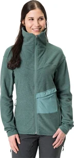 Vaude Kurtka polarowa sportowa damska Vaude Yaras - zielona 40 - Kurtki damskie - miniaturka - grafika 1
