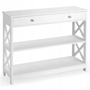 Konsola wąski Stolik boczny z szufladą Komoda - Konsole i sekretarzyki Konsola wąski Stolik boczny z szufladą Komoda - Konsole i sekretarzyki - miniaturka - grafika 1