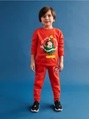 Dresy i komplety dla chłopców - Sinsay - Komplet dresowy Myszka Miki - czerwony - miniaturka - grafika 1