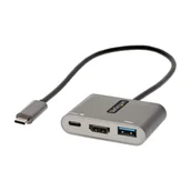 Stacje dokujące i replikatory portów - StarTech CDP2HDUACP2 stacja dokująca Przewodowa USB 3.2 Gen 1 (3.1 Gen 1) Type-C Szary - miniaturka - grafika 1