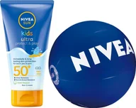 Balsamy i kremy do opalania - NIVEA SUN Balsam przeciwsłoneczny na słońce dla dzieci filtr SPF50+ 150ml - miniaturka - grafika 1