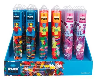 Plus Plus Tuby Basic Glitter 24 tuby - Klocki - miniaturka - grafika 1