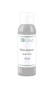 Craft Farba akrylowa 60 ml szary DP - Przybory szkolne - miniaturka - grafika 2