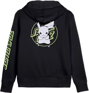 bluza damska SANTA CRUZ POKEMON PIKACHU DOT HOOD Black - Bluzy damskie - miniaturka - grafika 1