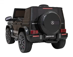 Mercedes AMG G63 dla dzieci Czarny + Pilot + MP3 LED + Wolny Start + EVA + Pasy - Pojazdy elektryczne dla dzieci - miniaturka - grafika 6