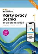 Podręczniki do technikum - NOWA MATeMAtyka 1. Karty pracy ucznia ze zbiorem zadań SMART dla liceum ogólnokształcącego i technikum. Zakres podstawowy - miniaturka - grafika 1