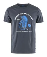 Koszulki męskie - FJÄLLRÄVEN Fjällräven Męski t-shirt Space T-Shirt Print M podkoszulek niebieski niebieski morski XXL F87046 - miniaturka - grafika 1