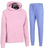 Spodnie sportowe damskie - 4F DAMSKI DRES BAWEĹNA KOMPLET BLUZA SPODNIE / rozm XS - miniaturka - grafika 1