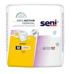 SENI ACTIVE NORMAL Majtki chłonne M 30 szt. - Bielizna lecznicza SENI ACTIVE NORMAL Majtki chłonne M 30 szt. - Bielizna lecznicza - miniaturka - grafika 2