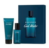 Kosmetyki do kąpieli - Davidoff (Cool Water woda toaletowa 40ml + Żel pod prysznic 75ml) - miniaturka - grafika 1