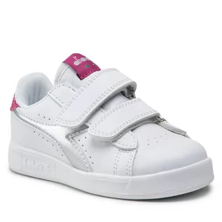 Sneakersy damskie - DIADORA Sneakersy Game P Ps Girl 101.176601-C1639 White/Azalea - grafika 1