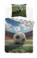 Pościel dla dzieci - Pościel bawełniana dziecięca 140x200 5157a piłka - miniaturka - grafika 1
