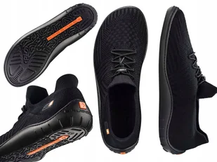 Buty sportowe męskie lekkie Brubeck Barefoot Merino czarne 46 - Buty sportowe męskie - miniaturka - grafika 1