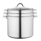 Zestawy garnków i patelni - Altom, fabio zestaw 3 garnków wysokich nierdz. 24/26/28cm - miniaturka - grafika 1