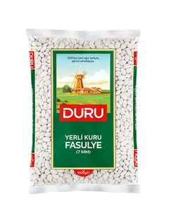 Turecka Biała Fasola Duru 1kg - Ziarna i nasiona roślin strączkowych - miniaturka - grafika 1