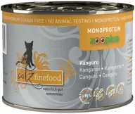 Mokra karma dla kotów - catz finefood monoproteinowa zooplus 6 x 200 g - Kangur - miniaturka - grafika 1