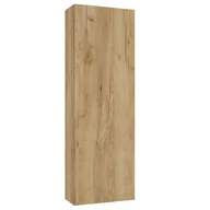 Szafki łazienkowe - Szafka łazienkowa wisząca 40x20x120 cm Duo Dąb złoty Defra - miniaturka - grafika 1