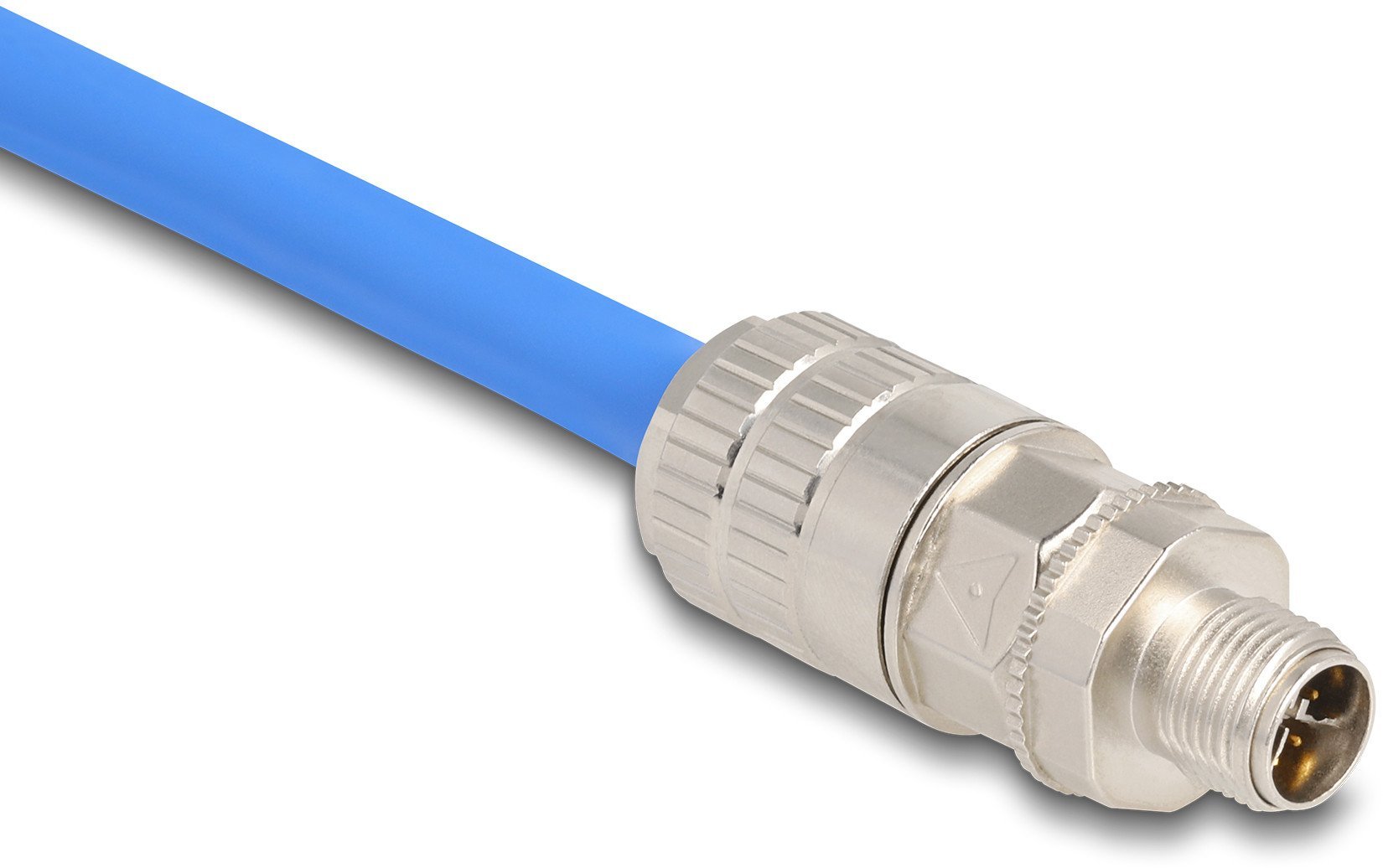 Delock - Netzwerkanschluss - 8 pin M12-X M - CAT 6a - IEEE 802.3an 86032