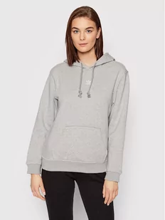 Adidas Bluza adicolor Essentials Fleece HF7504 Szary Regular Fit - Bluzy damskie - miniaturka - grafika 1